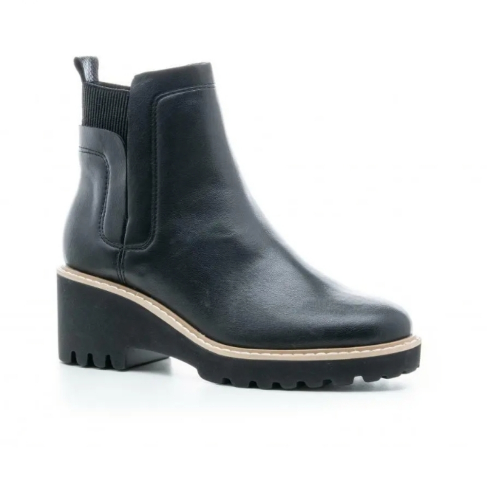 Basic Black Ankle Hey Girl Bootie by Corkys